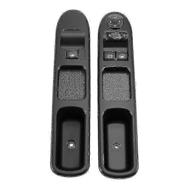 2 יחידות צד נהג + צד נוסע חשמלי חלון בקרת מתג עבור פיג'ו 207 2007-2015 65