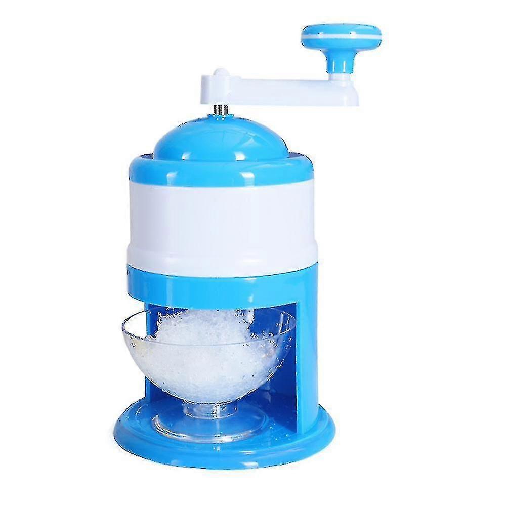 Ice Shaver Hand Crank Quickly Break Ice Cubes Snow Cone Machine