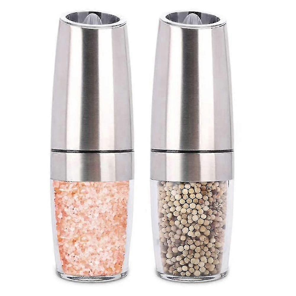 Electric Salt And Pepper Grinder, With Adjustable Coarseness-
