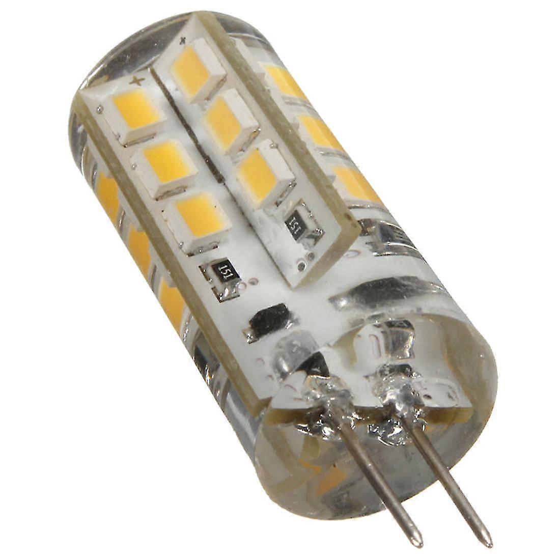 G4 3w 2835smd 24 Led Light Silicone Capsule Replace Halogen Bulb Light 12v Ac/dclight Color:warm White Amount:1pcs