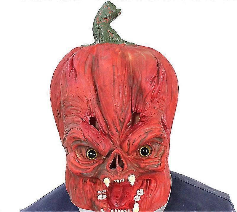 Halloween Scary Pumpkin Latex Mask