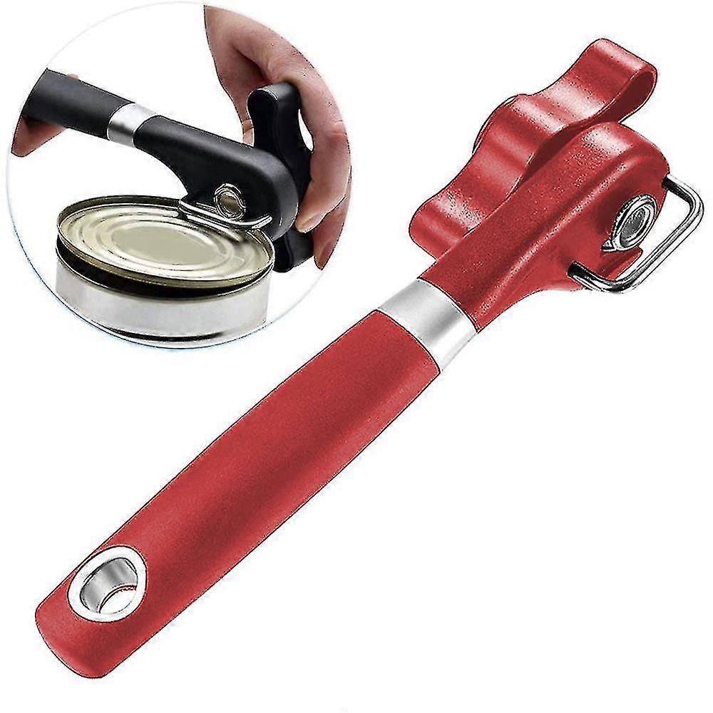 Safe Cut Can Opener Can Handheld, Less Steel Can Openerred
