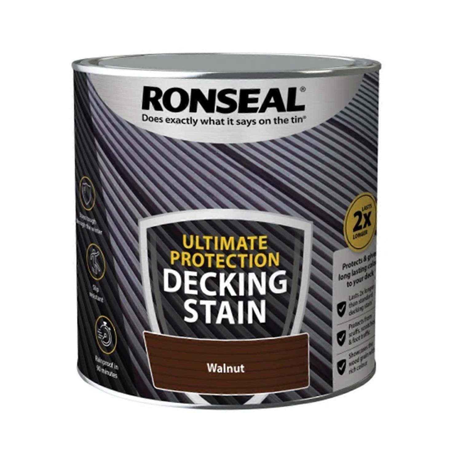 Ultimate Protection Decking Stain Walnut 2.5 litre