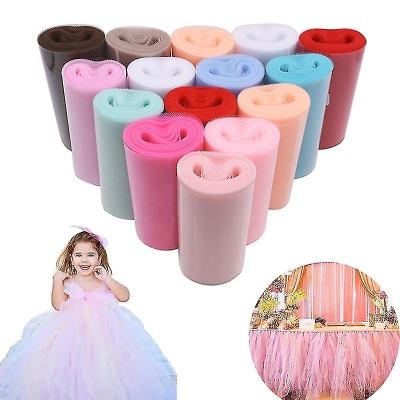 Fabric Tulle Roll Fabric Spool Tutu Party Baby Shower Birthday Wrap Wedding