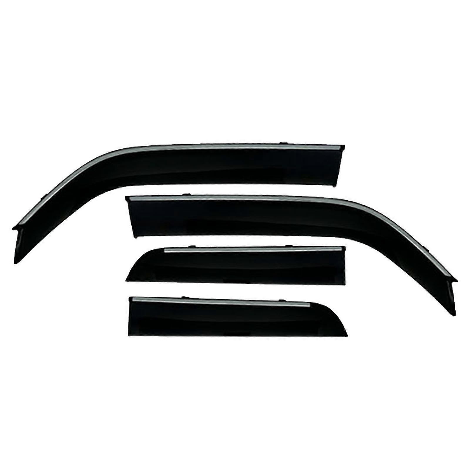 4x Window Visor Deflector Rain Guard Car Part for Toyota 4Runner 2010+ Style A
