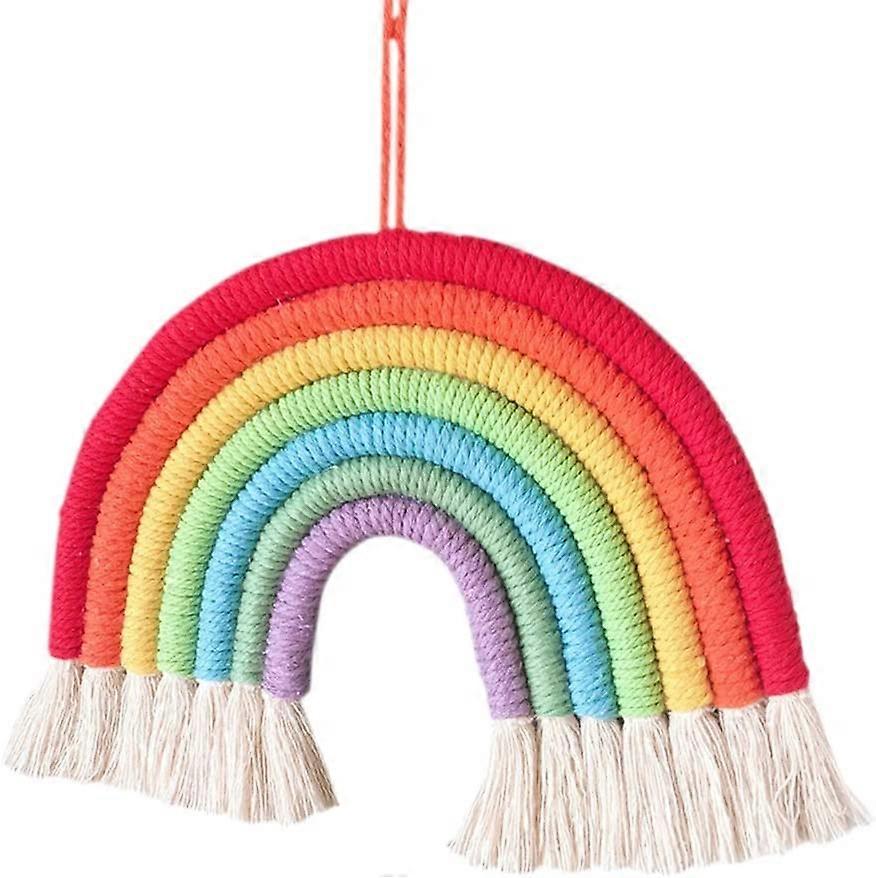 Rainbow Wall Hanging Hand Woven Rainbow 6