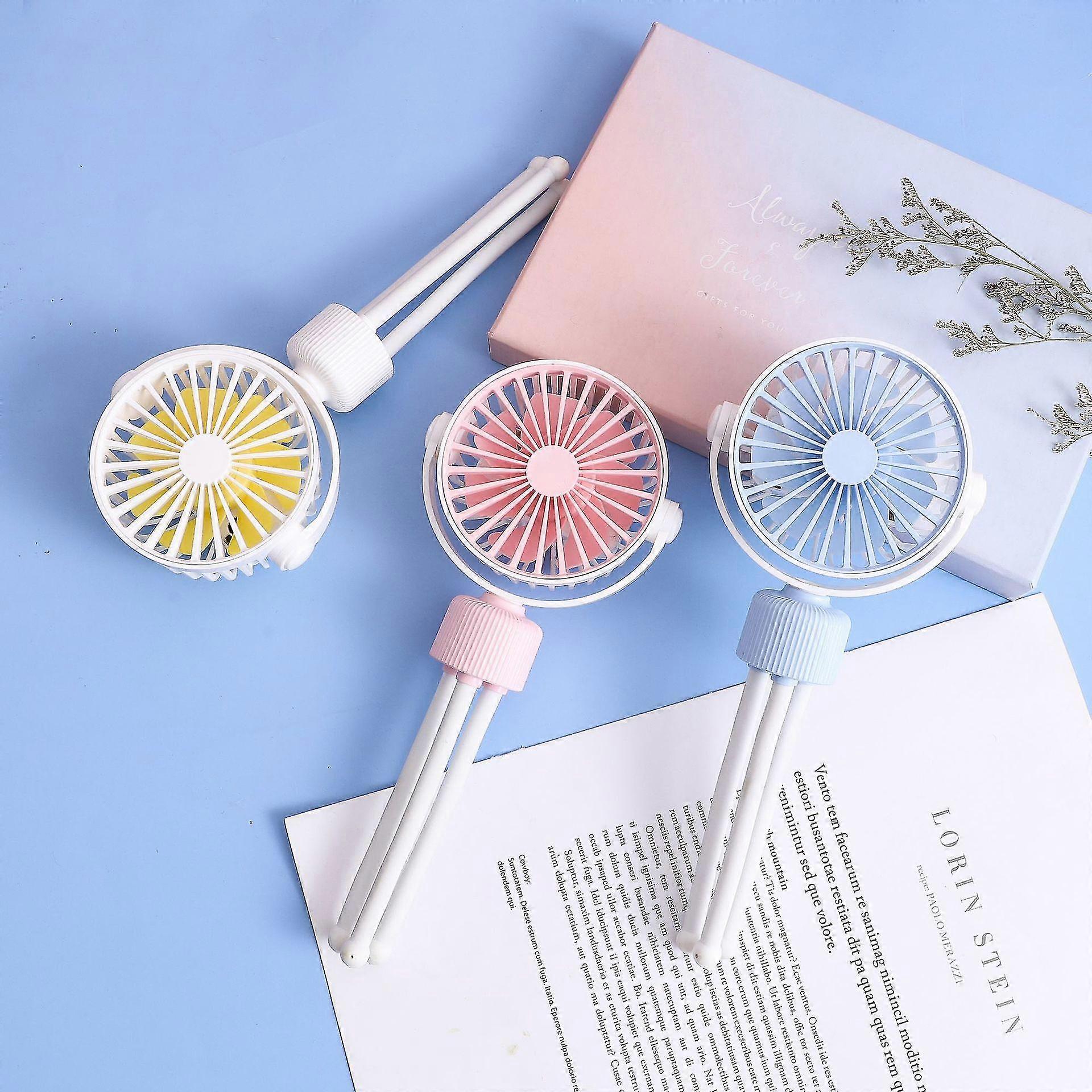 Portable Stroller Fan Clip On For Baby, Mini Personal Handheld Usb Rechargeable Fan Handheld Fan