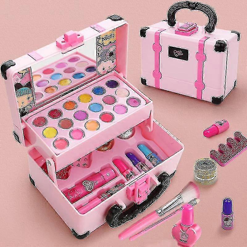 1set طقم مكياج الاطفال لفتاة آمنة مستحضرات التجميل اللعب مجموعة مستحضرات التجميل لعب اللعب (،) جودة عالية