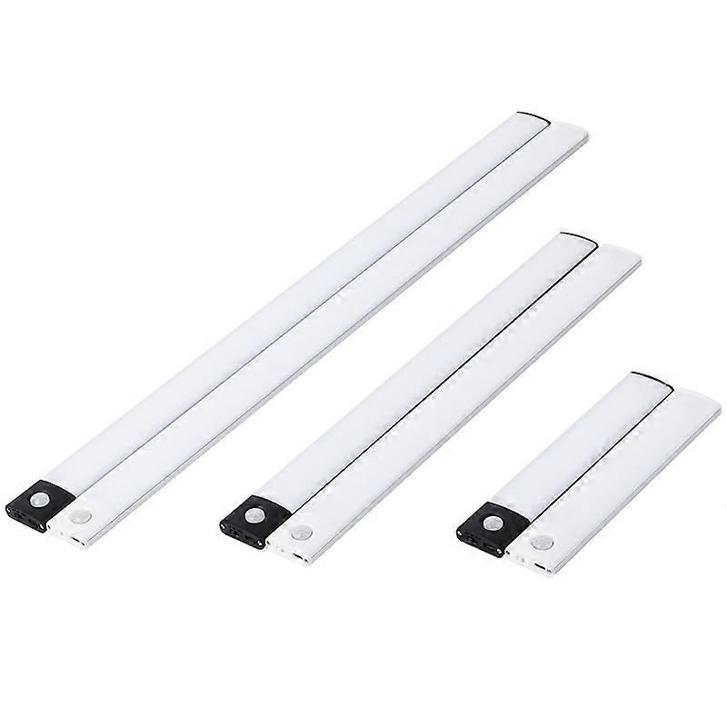 1pc LED Motion Sensor Cabinet Light, Under Counter Closet Lighting, Wireless Magnetic USB Rechargeable