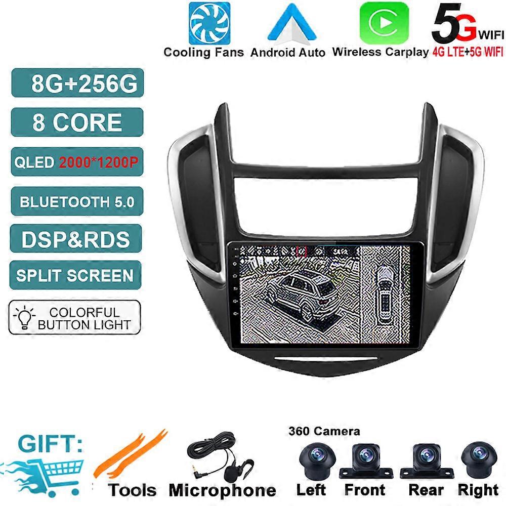 Android 13 Car Radio Multimedia Stereo Player WiFiGPS Navigation Video For Chevrolet TRAX 2014 -2016