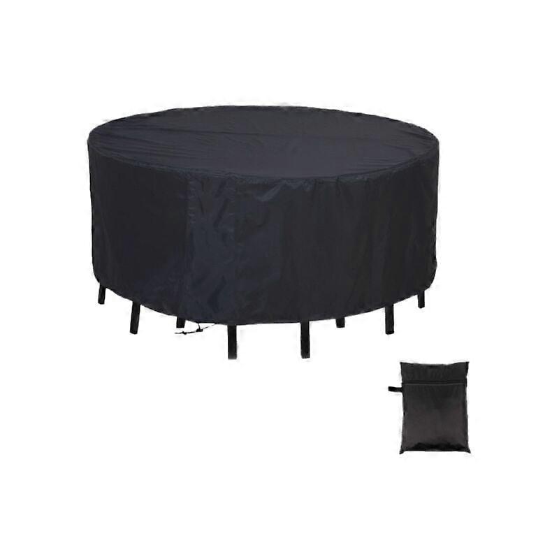 Ovale Gartentischabdeckung aus hochwertigem Polyester, 180 x 110 cm