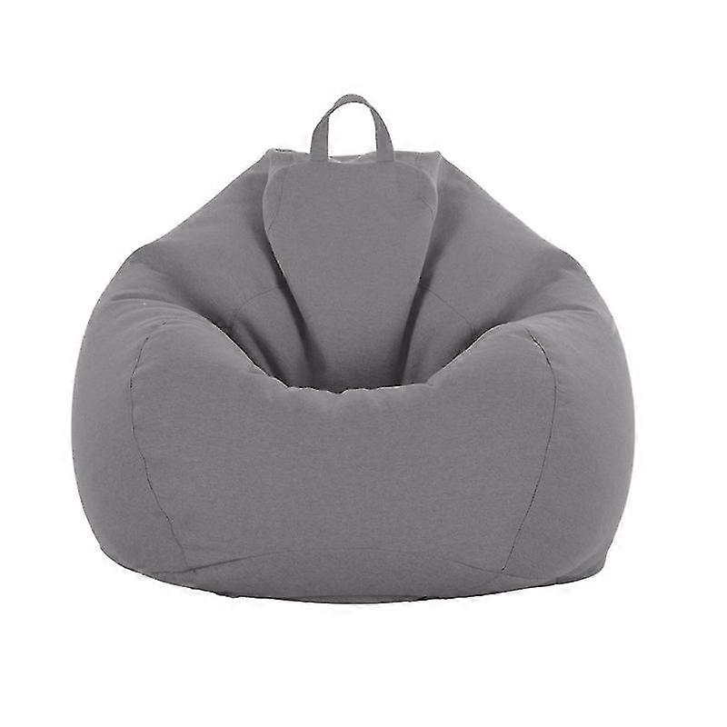 No Ing Bean Bag Wasbare Sofa Doek Zitzak Ch Cover-5sizes-grijs