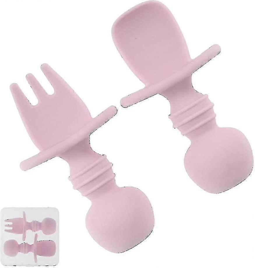 Fork, Learning Spoon, Silic Spoon Fork, Ergonomic Learning Cutlery, Cutlery Set, Spoon Fork Bpa Tableware