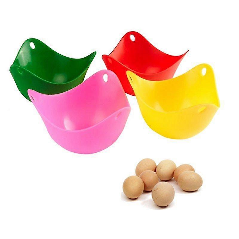 1x Silicone Egg Poacher Cook  Kitchen Cookware Poached Baking Cup
