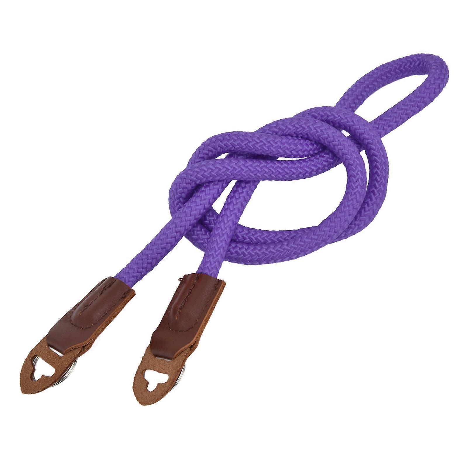 Purple Nylon Universal Adjustable Camera Strap for Digital SLR