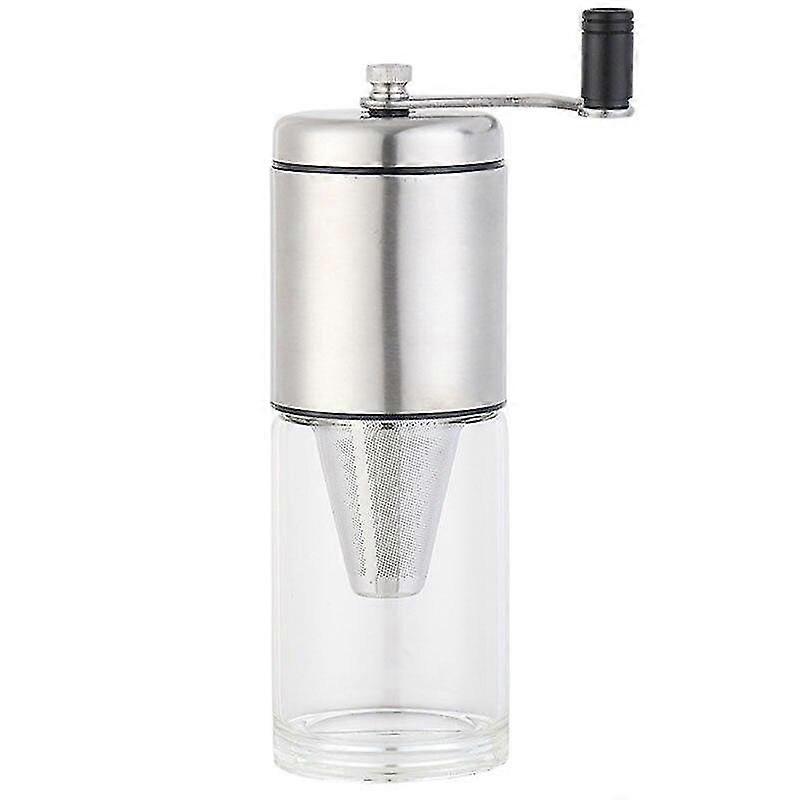 ceramic conical burr brushed adjustable stainless grinder