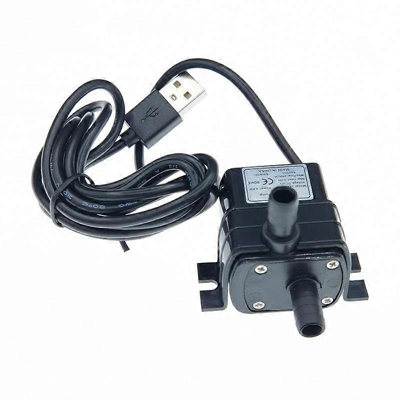 1w 4.8w 240L/H DC12V USB微型水泵循环无刷电机DC12V潜水泵水培蔬菜种植工艺喷泉