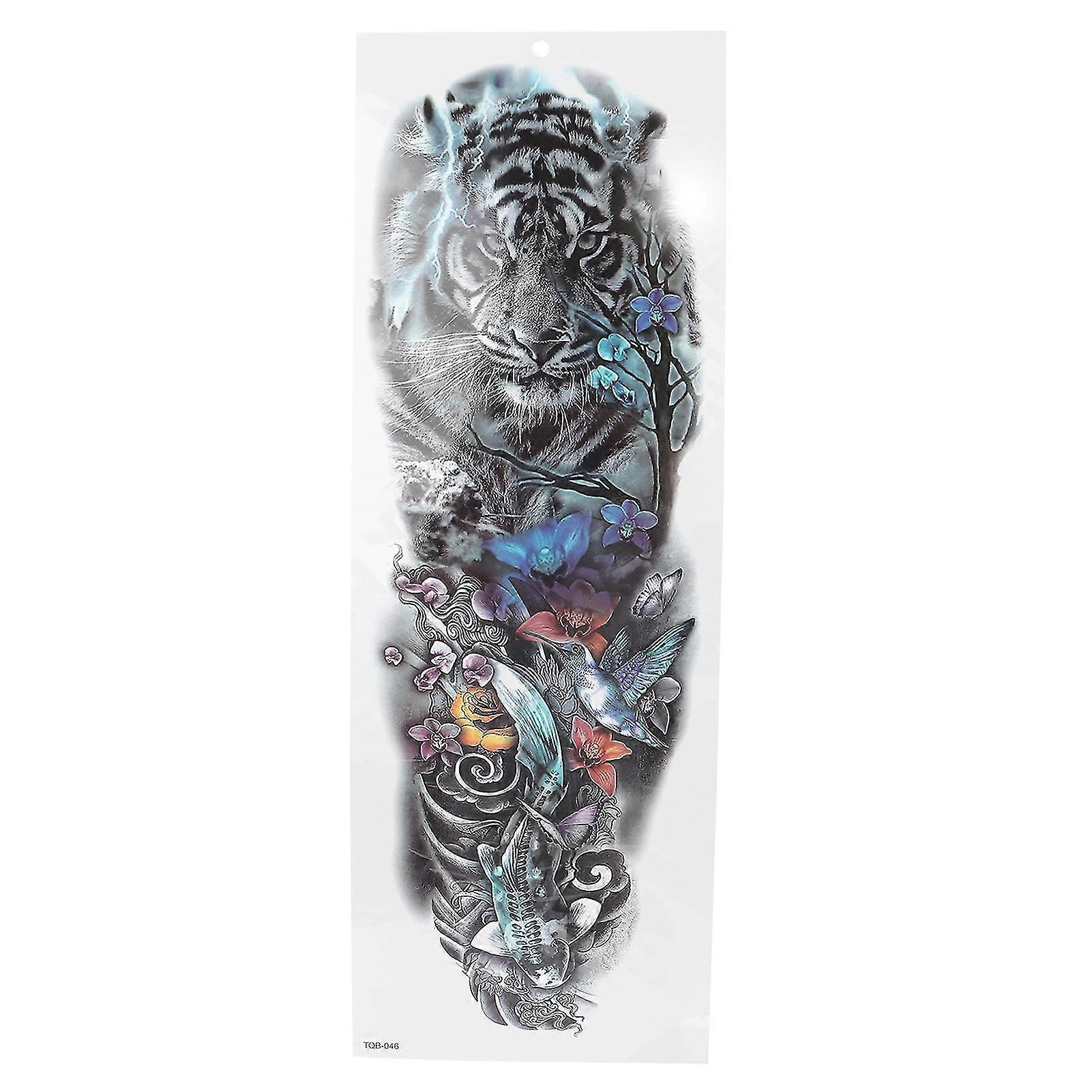 Waterproof Temporary Tattoo Sticker Patch for Men and Women - TQB-046