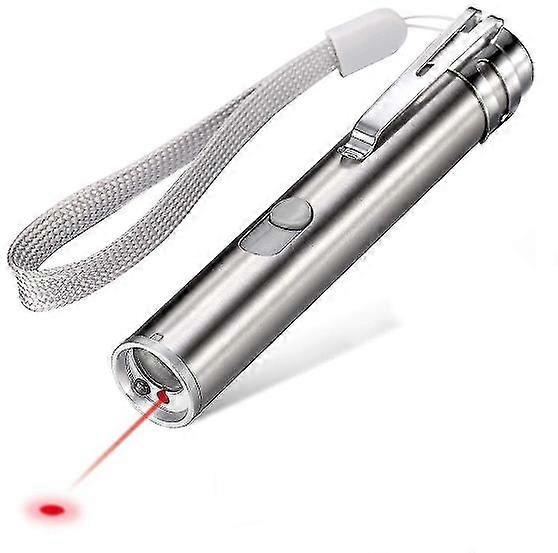 Cat Toys,Laser Pointer For Cats Usb Rechargeable Led Flashlight Uv Light