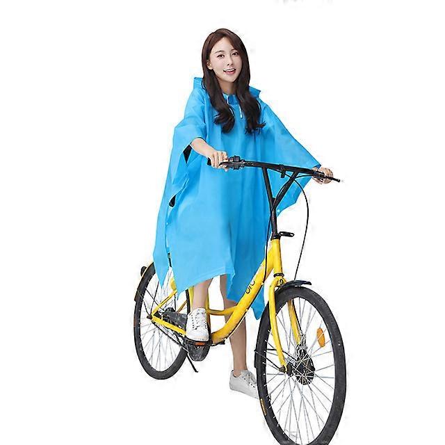 Transparent Windproof Bicycle Motorcycle Rain Suits Woman Rain Poncho Impermeable EVA Hiking Rain Suitss For Man