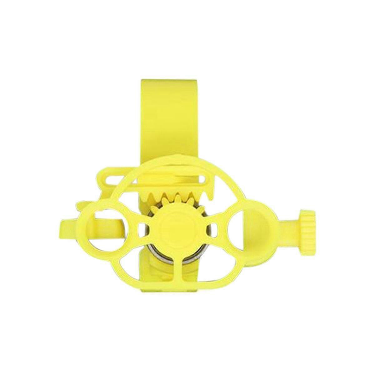 Mini Steering Wheel Controller for Racing Games, Gamepad Racing Steering Wheel for Simulation Games(Yellow)