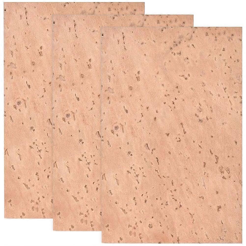 3pcs Saxophone Neck Cork Universal Sax Cork Sheets Saxophone Neck Joint Cork Sheets