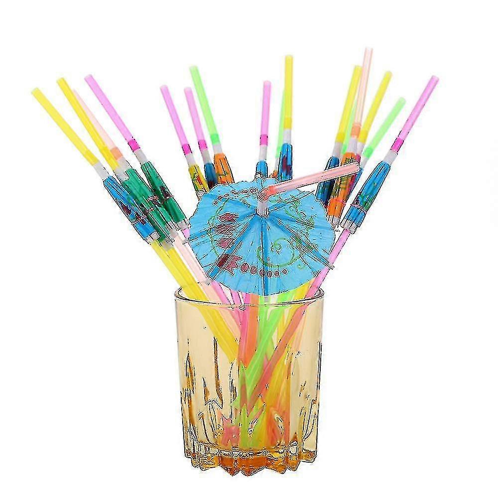 100pcs Straw Straws Stirrers Umbr Straws Or