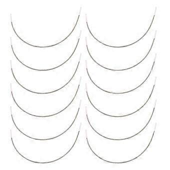 25 Pairs Womens Bras Bra Wire Repair Kit Metal Bra Wires Steel Rings Underwear Underwire Bra Accessories