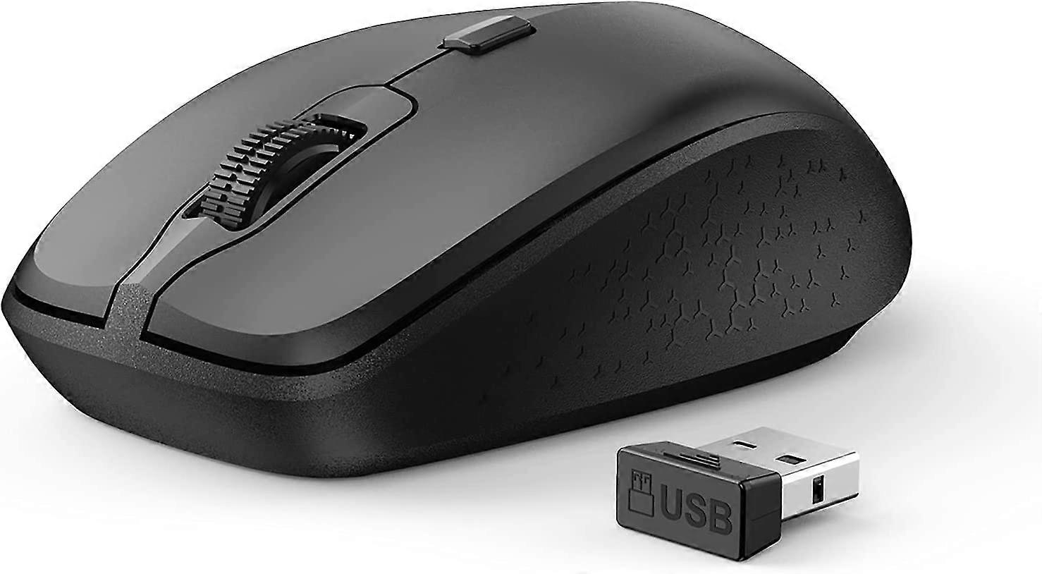 Bluetooth Mouse  Wireless Mouse Bluetooth 5.0/3.0 Wireless 2.4G Computer Mouse Optical Silent Mice with USB Receiver 3 Adjustable DPI I for MacBook La