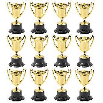 10Pcs Decorative Trophies Cups Multi-function Plastic Trophies Delicate Small Trophies