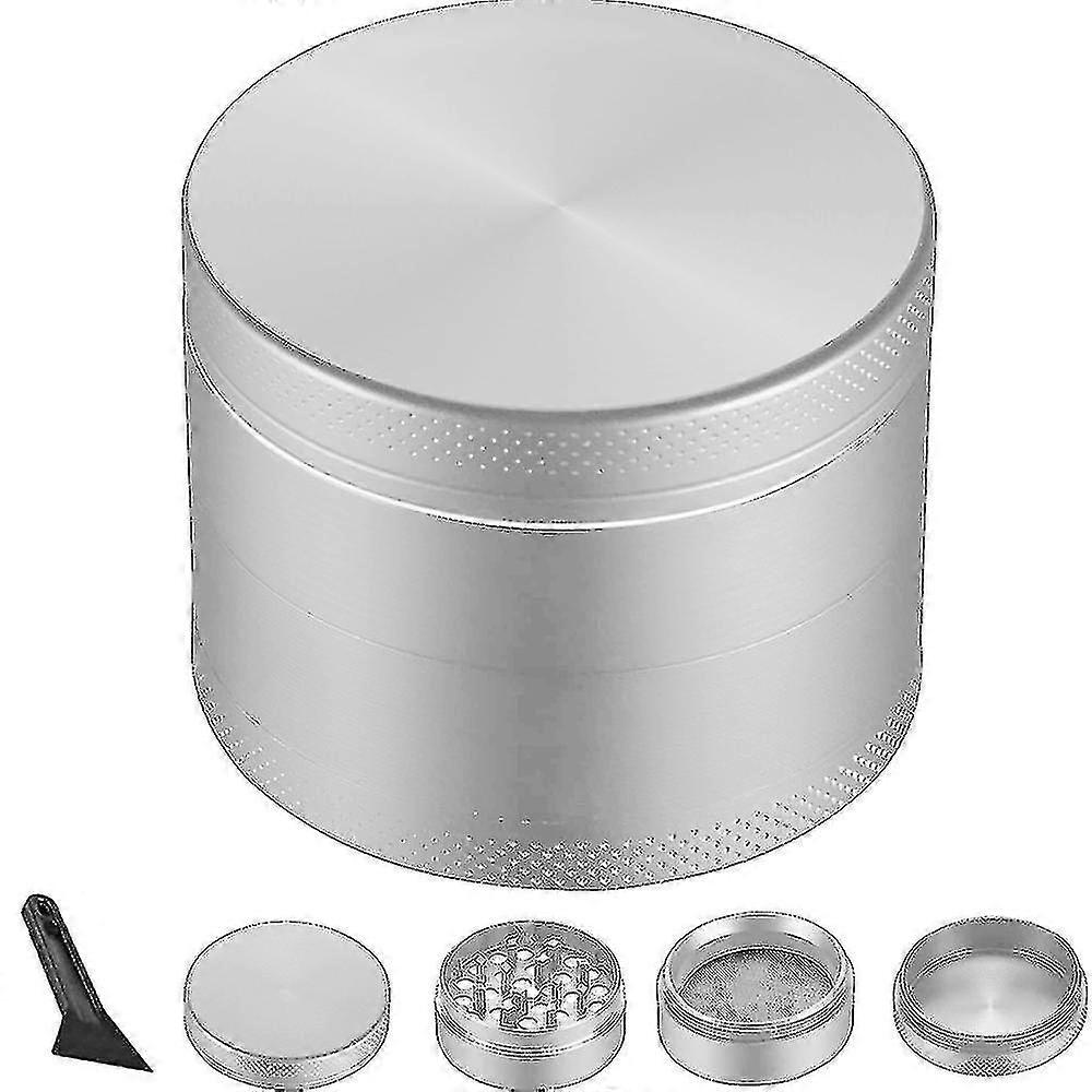 4-layer2" Herb Grinde, Zinc Alloy  Manual Grinder, Spice Grinder
