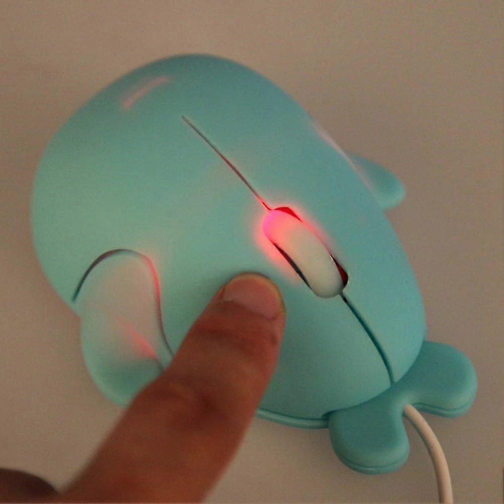 Dolphin Shape Usb Wired Mouse