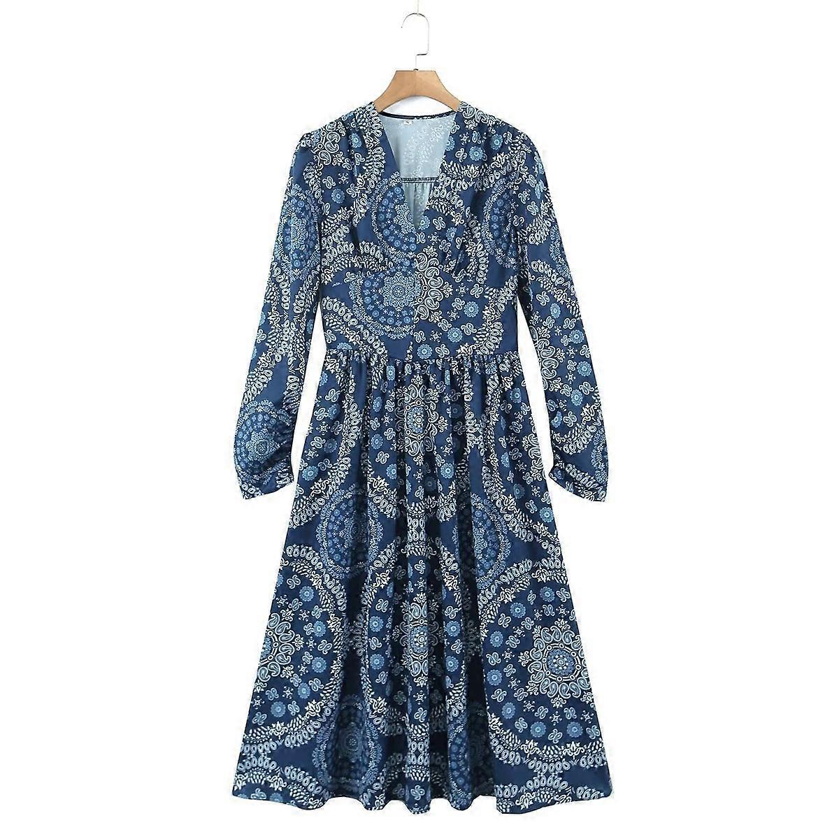 Women's Long Sleeve Printed Shirt