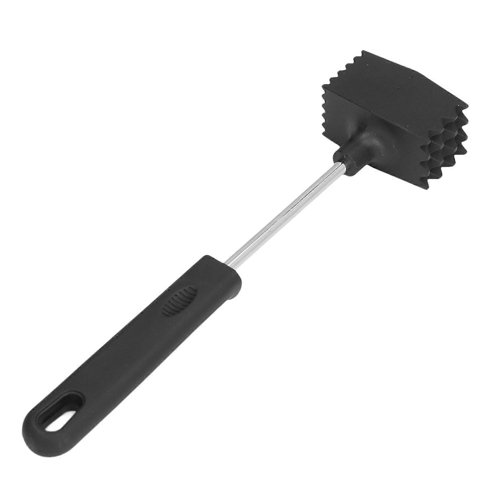 Meat Tenderizer Double Sided Eco Friendly Harmless Comfortable Handle Space Saving Meat Mallet