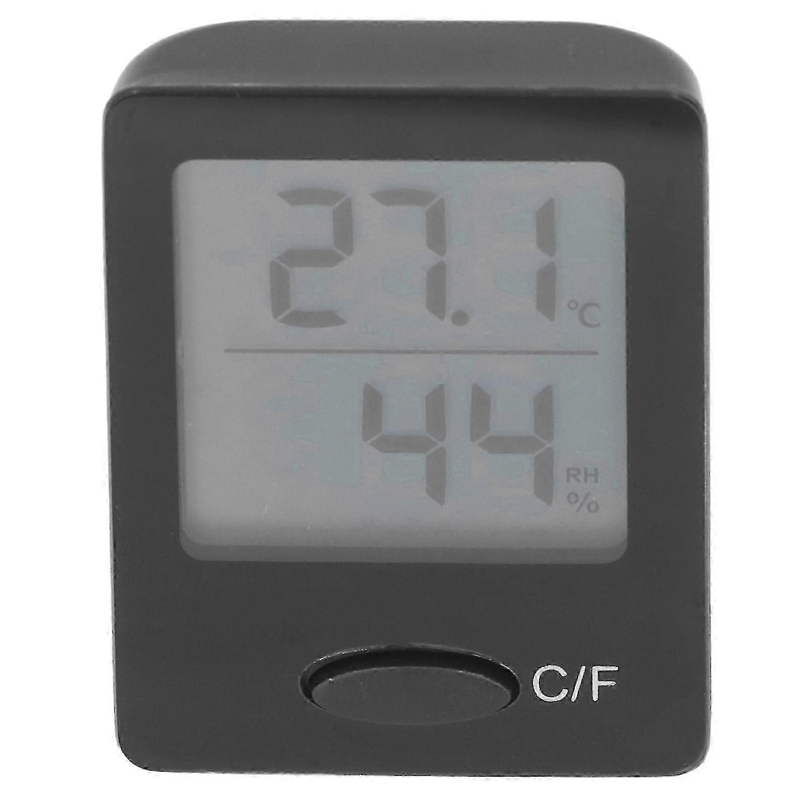 Mini Indoor Humidity Temperature Gauge Digital LCD Thermometer Hygrometer Meter