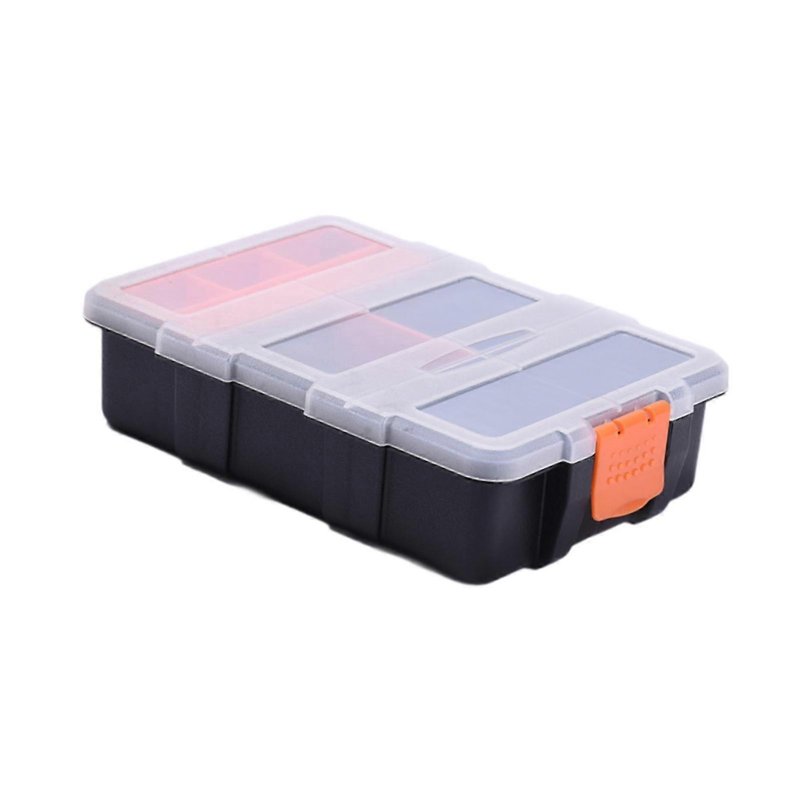 Components Box Creative Transparent Lid Hardware Box for Nuts Bolts Fastener