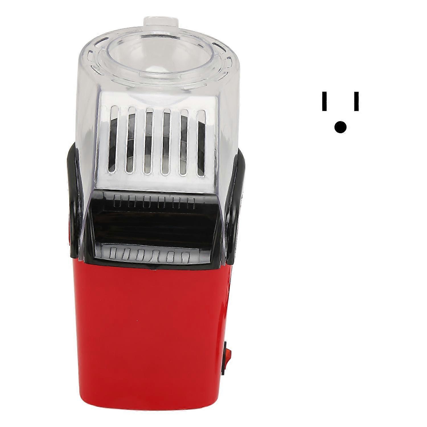 Popcorn Popper Electric Healthy Portable Red Popcorn Maker Machine for Home Parties Gatherings Holid