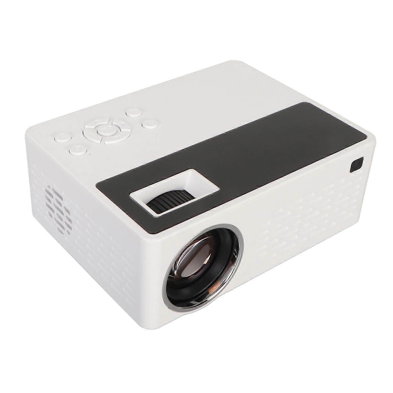 Mini Projector Quiet 110 ANSI Lum WiFi Phone Same Screen Portable LED Projector with HD Multimedia I