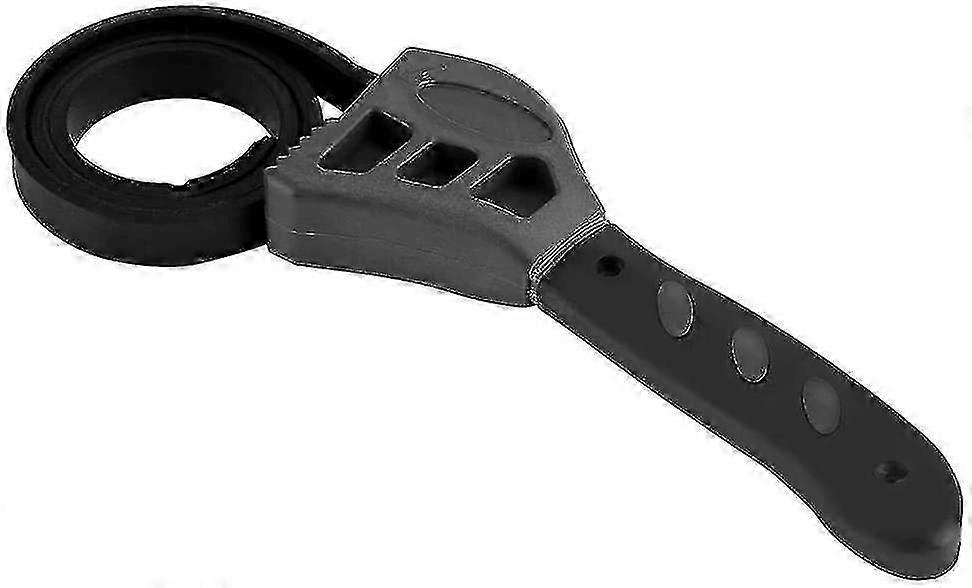 500mm Rubber Strap Wrench, Universal Adjustable For Any Shape Opener Tool
