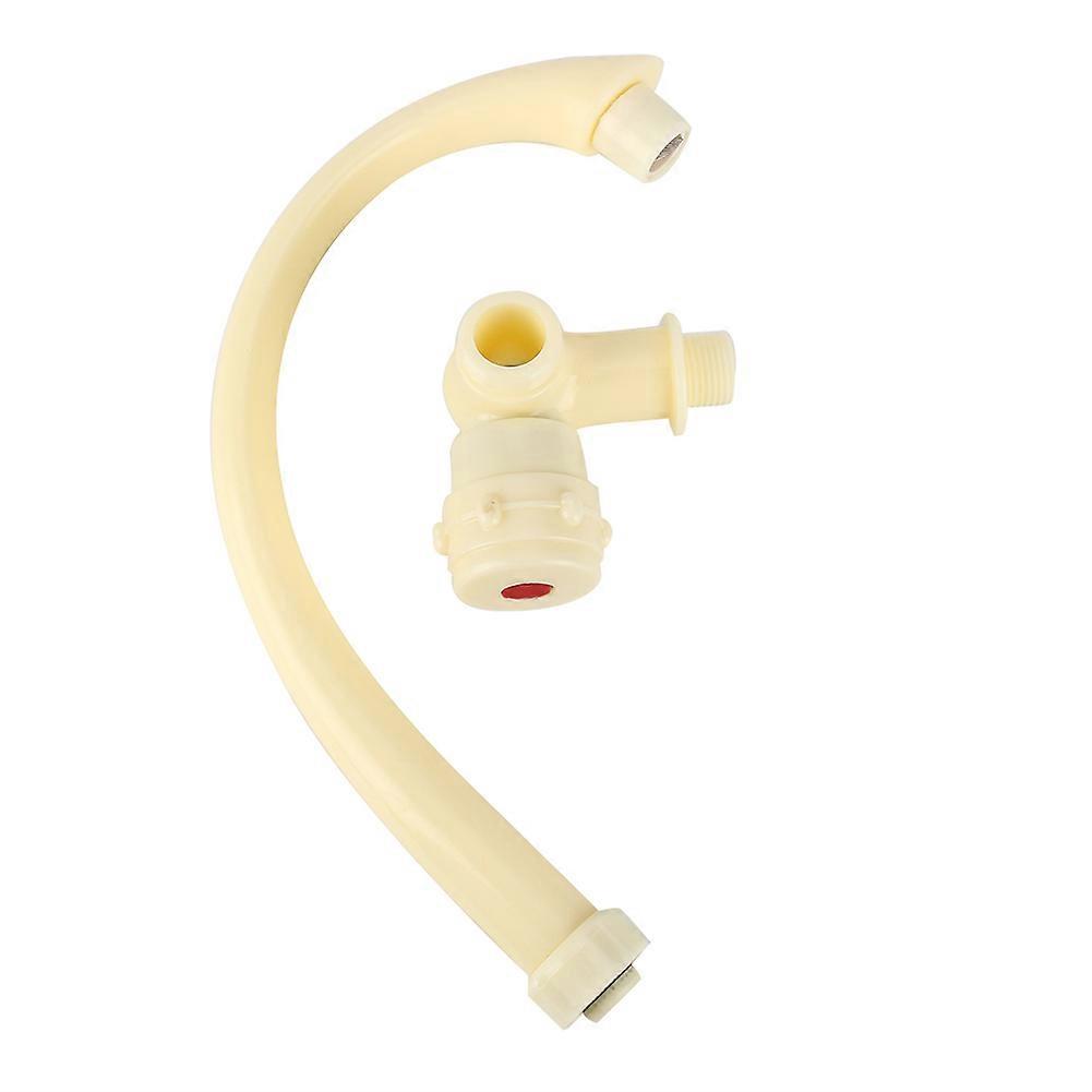 ABS Plastic Sink Faucet, Single Handle Kitchen Basin Tap G1/2"