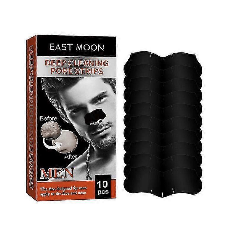 East Moon Men's Blackhead Patch Nose Acne Blackhead Cleansing Firming Pore Shrinking Tearing Nose Patch -