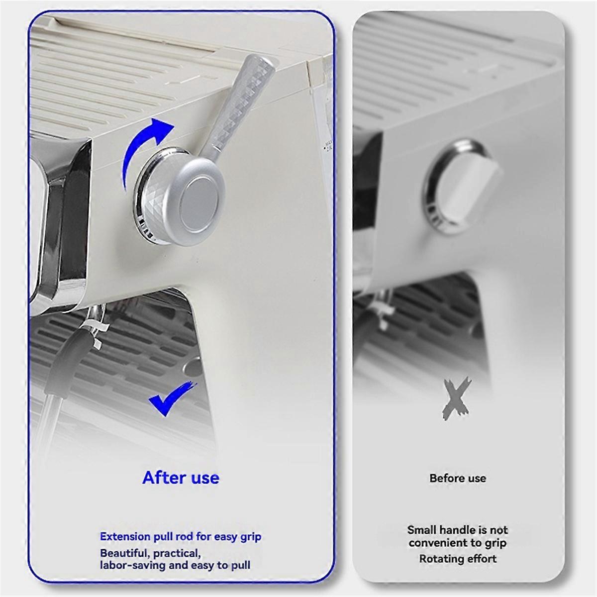 Coffee Steam Lever Replacement Dismantling Free Steam Lever for BAE02/025 Espresso Machine Steam Sw