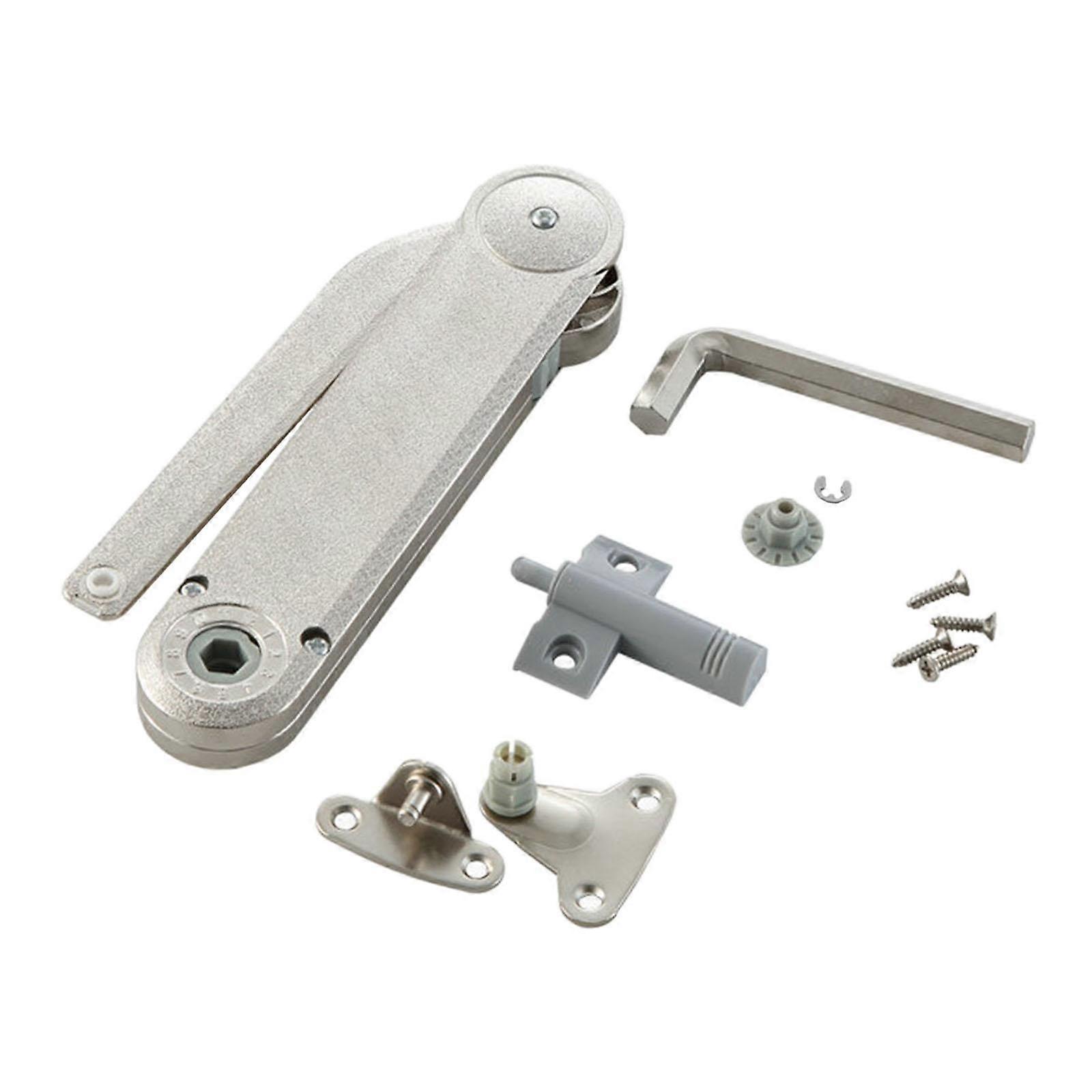 Slow Close Lid Support Hinge Folding Lid Stay Hinge, Adjustable, Self Closing,