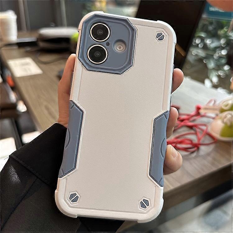 Compatible For iPhone 16 Case PC+TPU Protective Phone Cover