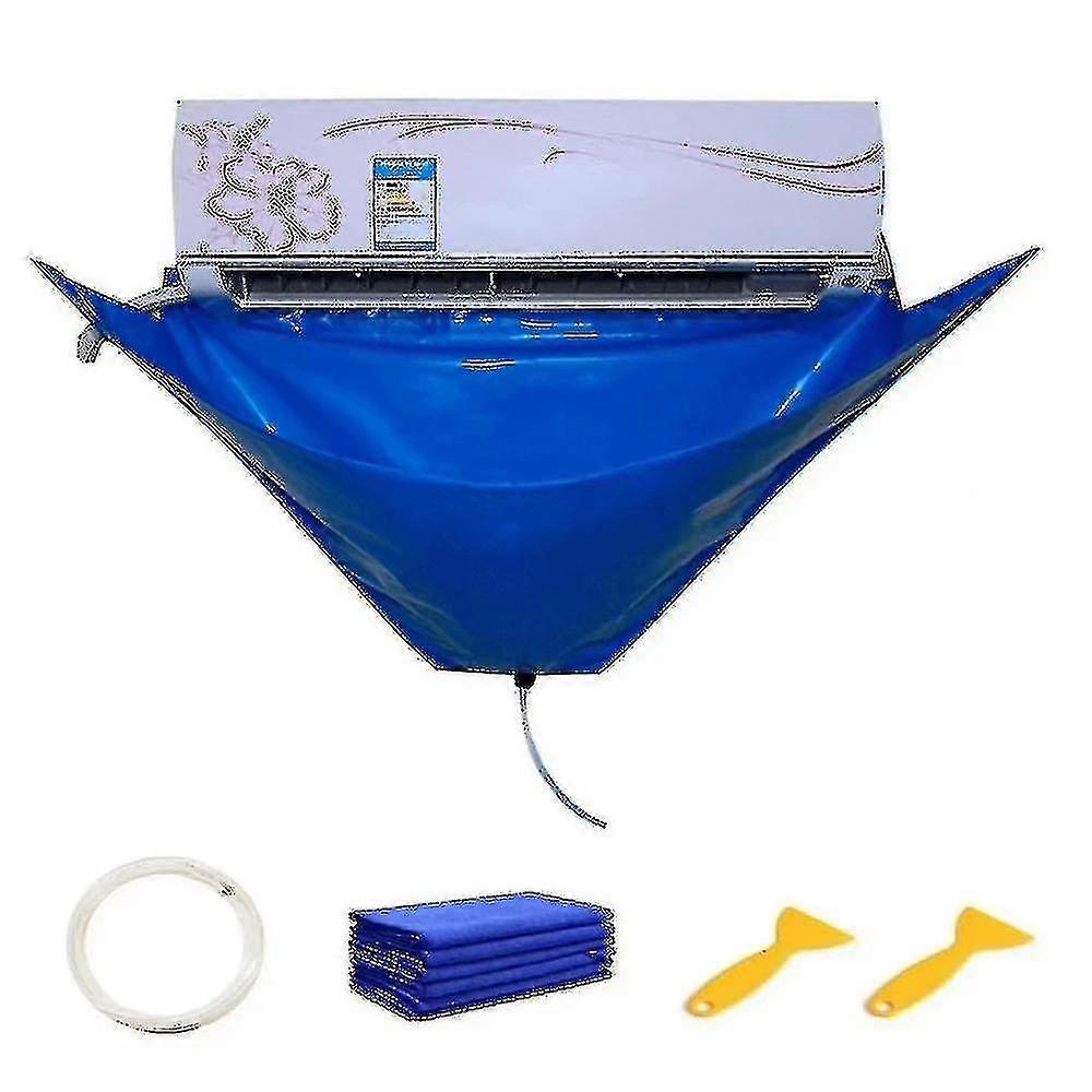 Air Conditioner Cleaning Cover with Water Pipe