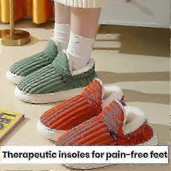 Sunmoine Cloud Slippers, Warm Fuzzy Slippers, Anti-skid Cozy Plush