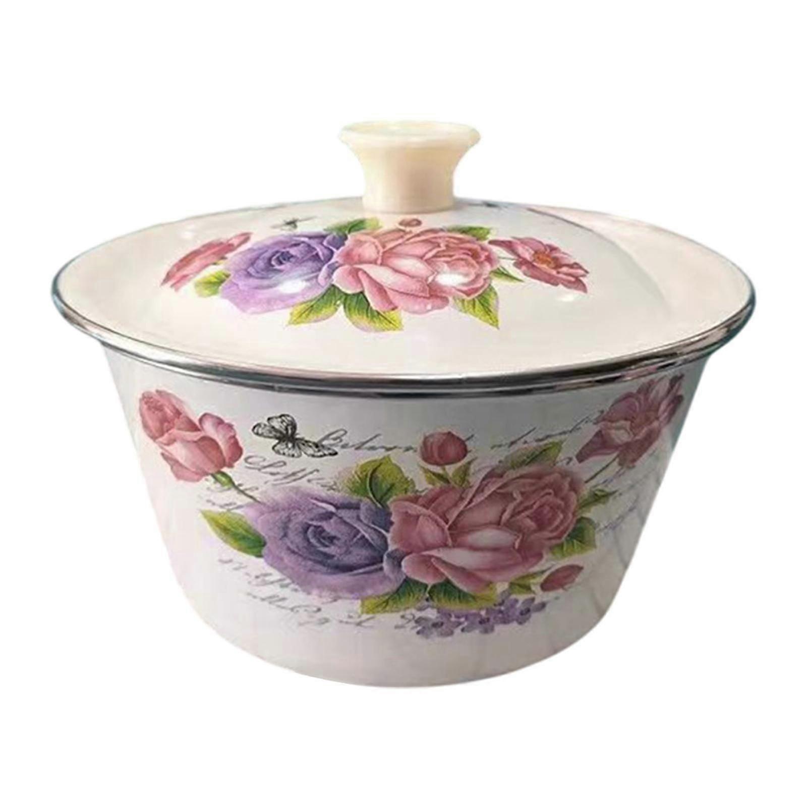 에나멜 그릇 중국 수프 그릇 반죽 반죽 14cm용 라드 기름 분지