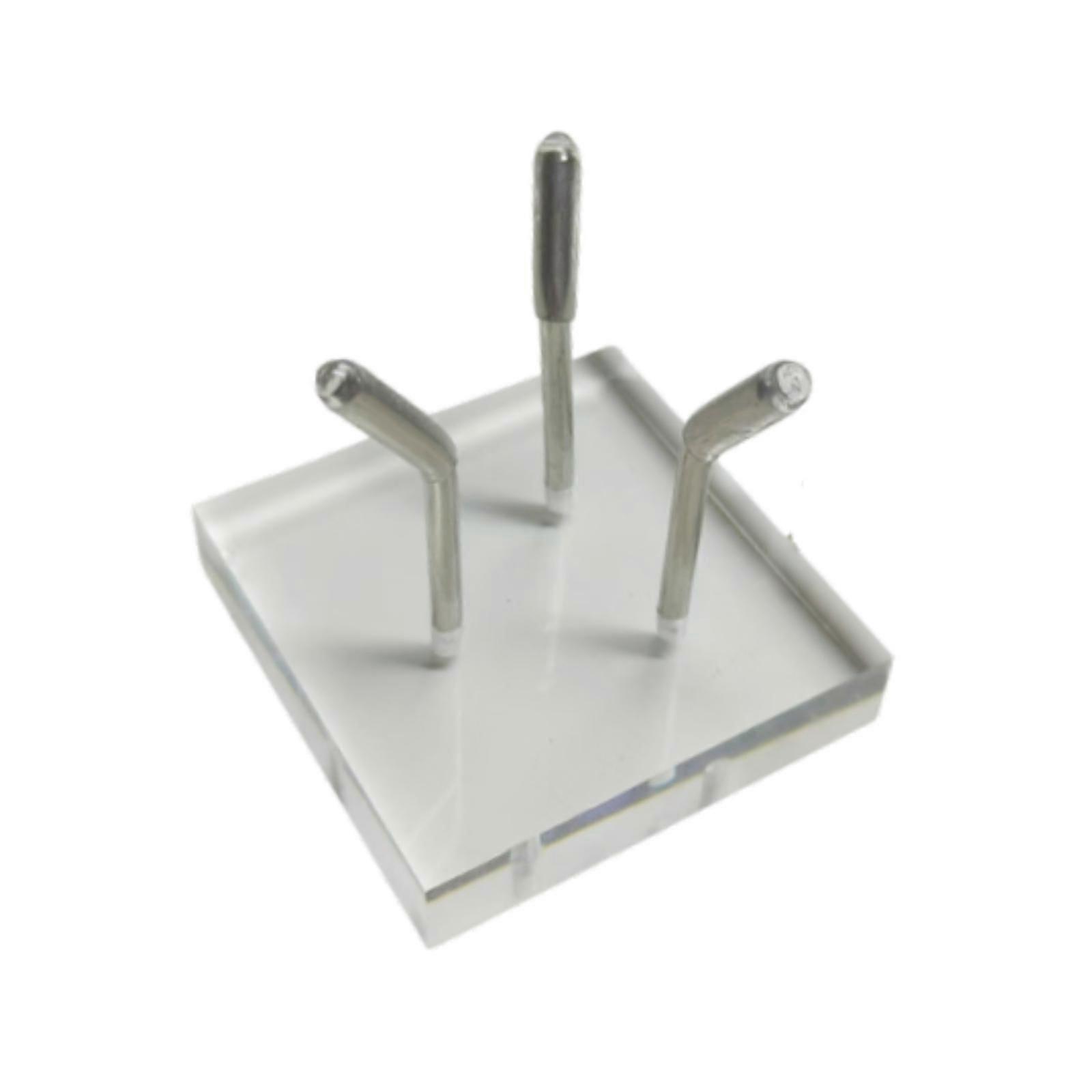 Metal Arm Display Stand Home Decor Rack for Rocks Fossils Small Collectibles Style A