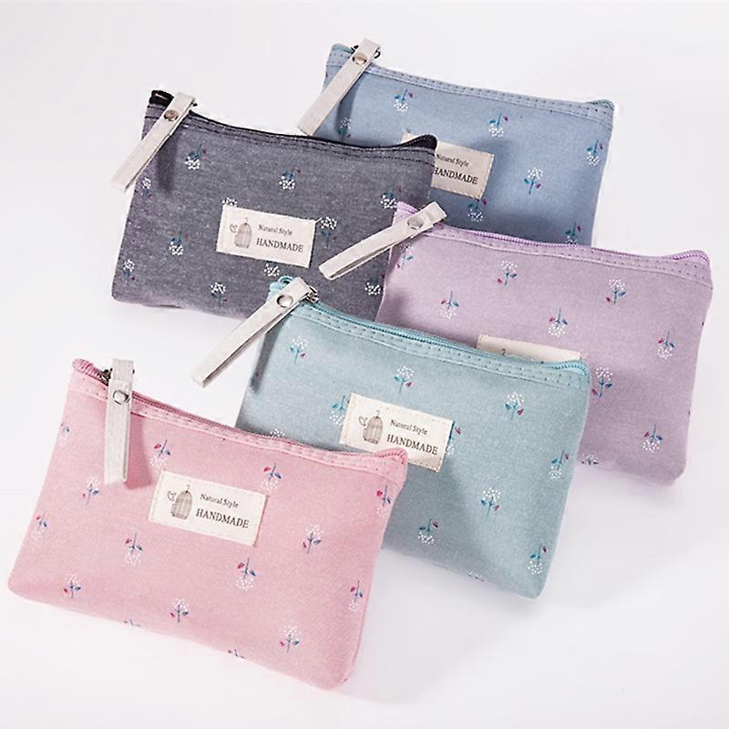 Waterproof Canvas Makeup Bag for Travel and Storage
