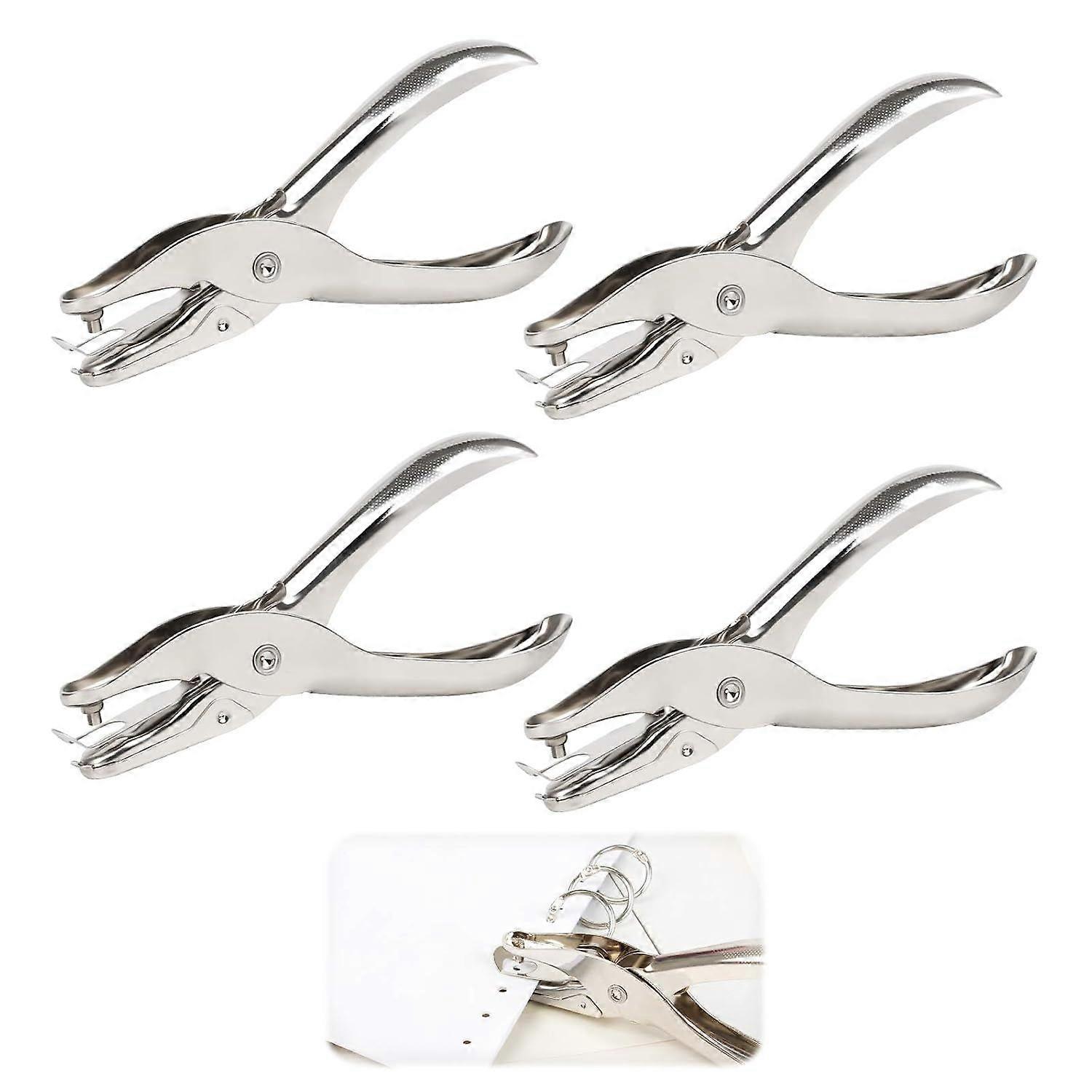 Pcs 3MM Punch Metal Hole Pliers Hand Held Metal Paper Puncher Punch for Paper Cards Plastic Sheet Photos DIY